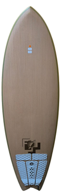 Prancha De Surf Cyzar Twin 5´6'' 29,7L EPS - Wood Semi nova