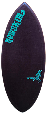 Prancha de Skimboard Newskim Híbrido M - cor Açai