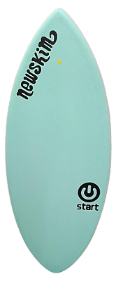 Prancha de Skimboard Newskim Modelo Start - Verde Claro