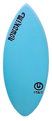 Prancha de Skimboard Newskim Modelo Start - Azul