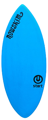 Prancha de Skimboard Newskim Modelo Start - Azul
