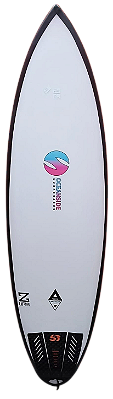 Prancha De Surf Oceanside Modelo Zuma 6’2″ - 36,5 L EPS - FCS2 Semi Nova - 3 dia de uso