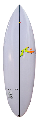 Prancha De Surf Rusty Modelo Dwart 6'2" 43 L PU - FCS2 - Nova