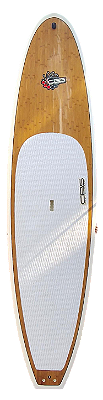 Prancha Stand UP 11' CBS Importado - 223 lts - com capa de viagem - Semi Novo - WOOD