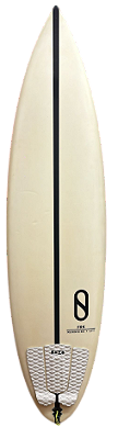 Prancha De Surf Slater Design modelo Mann Kine 6'4" - 35,2 L EPS Seminova - 2 quedas