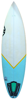 Prancha De Surf Adriano Nunes Modelo Ragdoll  6´8" - 38 Lts EPS Usada