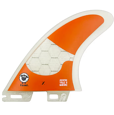 Quilha Farms  FS-7 FCS2 Large Laranja (Thruster)