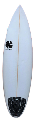 Prancha De Surf Akiwas Modelo Wanted 5'8'' 27,50 Lts PU Seminova