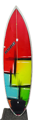 Prancha de Surf MSD Modelo The Man - 6'2" - 39,3 Lts PU - Seminova