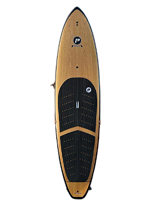 Prancha Stand Up (SUP) Pro Ilha Tamanho 11' - 220 L Eps-Wood Nova - Borda cor Preta