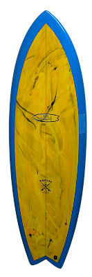 Prancha de Surf New Advance modelo Twin 5´11'' - 37,7 L Fish Eps Nova
