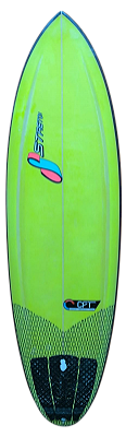 Prancha de Surf Stretch Modelo Pug  6'0" 38,3 Lts EPS Seminova