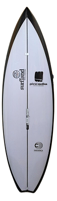 Prancha De Surf Infantil Marca Cabianca 5’3"  21,3 Lts  PU NOVA