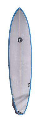 Prancha de Surf Pro Ilha Modelo EVO-FUN 8'5" -  82,11 L  PU - FCS2 Nacional  Nova