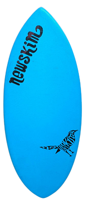 Prancha de Skimboard Newskim Híbrido M - Azul claro