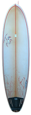 Prancha De Surf Boer modelo Egg Board 6'4'' 38,88 L  PU Usada