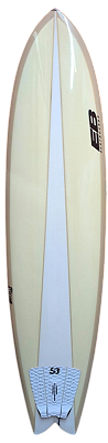 Prancha De Surf Fun Fish EB  7’7''  55 L  EPS - Semi Nova - 4 dias de uso