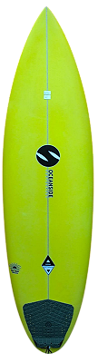 Prancha De Surf  Oceanside Modelo Del Mar FISH Twin 6'3"  37,27 Lts PU Seminova