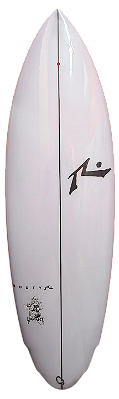 Prancha De Surf Rusty Modelo Dwart 6'1" 42,30 L - PU Nova
