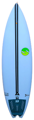 Prancha De Surf Oceanside Modelo Ventura 5’10″ - 31,5 L X-TRUDED - FCS2   Semi Nova