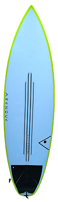 Prancha De Surf  Arenque 5'10" Modelo WTF -  31,3 Lts -  EPS - Futures fins  Seminova