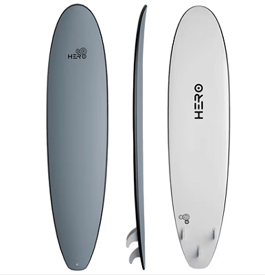 Prancha Softboard Hero Frisbee 8'0 - 87L - cinza