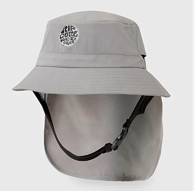 Chapéu Rip Curl  surf series - tamanho adulto L/XL - cor Gelo