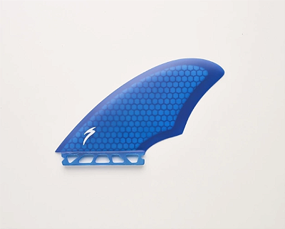 Biquilha Keel Fin Honeycomb cor azul sistema Futures - Marca Super Fins - importada