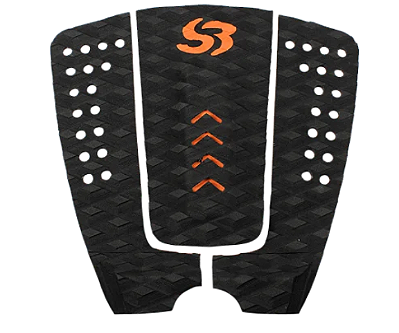 Deck Surf Silverbay Signature Mike Rodrigues Preto/Laranja