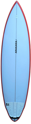 Prancha De Surf Arakawa Modelo Mysto 6'6'' - 38 Lts PU - Semi Nova