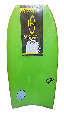 Prancha de Bodyboard Genesis Modelo GSX  40" - Verde/Cinza - Crescent Tail