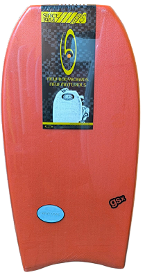 Prancha de Bodyboard Genesis Modelo GSX  43" - Vermelho/Azul - Crescent  Tail