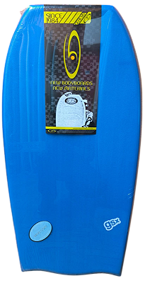 Prancha de Bodyboard Genesis Modelo GSX  44" - Azul/Cinza - Bat Tail