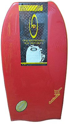 Prancha de Bodyboard Genesis Modelo Atleta Daniel Rocha Duralight 38'' - Bat Tail