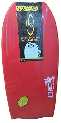 Prancha de Bodyboard Genesis Modelo Atleta Nick Calheiros  Duralight 40'' - Bat Tail