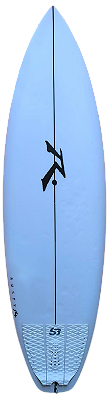 Prancha De Surf Rusty Modelo THE KEG 6' -  34 L  PU - FCS2 Usada