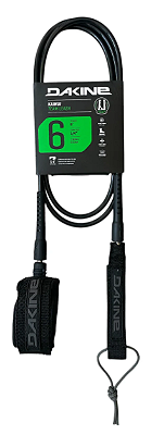 Leash Dakine Kainui Team  6 'X 1/4  6,5 mm Iron Black