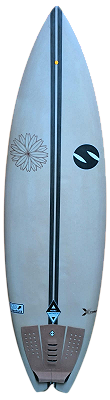 Prancha De Surf Oceanside Modelo Ventura 6' -33,25 L - X-TRUDED  - FCS2 imp  Semi Nova ( BEGE )