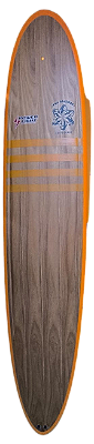 Prancha De Surf Longboard Power light Modelo Orange Monkey 9’0" -  64 L Eps-Wood - Novo