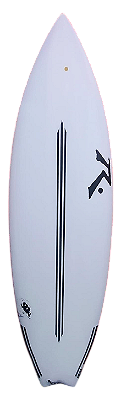 Prancha De Surf Rusty Modelo Hustler 6'0'' - 32,30 L EPS - KV FLEX - FCS 2 - Nova