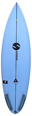 Prancha De Surf Oceanside Modelo Blacks   5'11″ 30 L -  PU - FCS 2  Nova