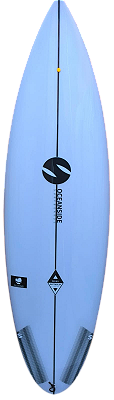Prancha De Surf Oceanside Modelo Blacks   5'9″ 29 L -  PU - FCS 2  Nova