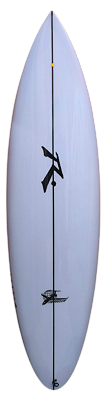 Prancha De Surf Rusty Modelo NEW TRAVELER 6'6" - 38 L PU - FCS2  Nova