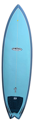 Prancha De Surf  New Advance modelo Big Joe ( evo )  6’6"  40,6  L  EPS  - Semi Nova - 2 DD USO