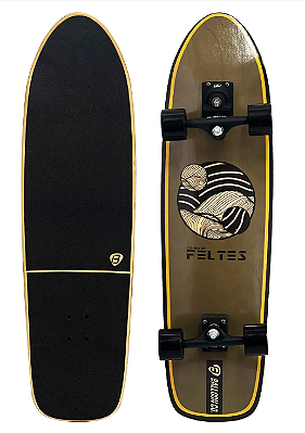 Skate Simulador de Surf FELTES - Ultra Light - Pro Model Conrado Feltes Baloon