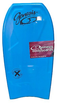 Bodyboard Genesis | Modelo Extreme | Azul-Rosa | Crescent Tail - TAM 39''