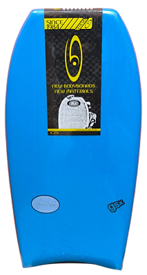 Prancha de Bodyboard Genesis Modelo GSX 42" - Azul/Vermelho - Crescent Tail
