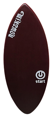 Prancha de Skimboard Newskim Modelo Start - Marrom