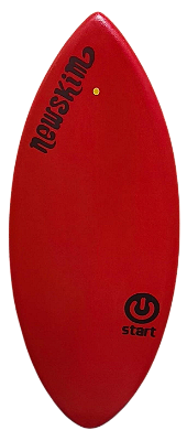 Prancha de Skimboard Newskim Modelo Start - Vermelha