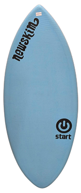 Prancha de Skimboard Newskim Modelo Start - Azul claro
